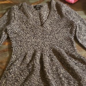 Long sleeve fleece sweater